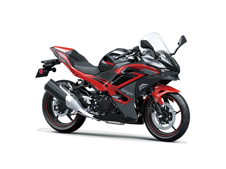 2024 Kawasaki NINJA 500 NINJA 500 SE Passion Red / Metallic Flat Spark Black / Metallic Matte Dark Gray alt