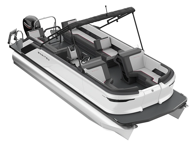 2024 Manitou Cruise Cruise 22 Switchback Stone Red alt