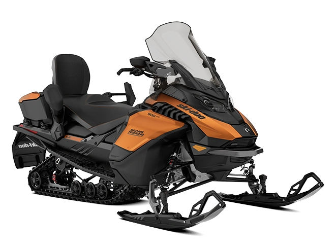 2025 Ski-Doo Grand Touring Grand Touring LE with Platinum Package Black and Orange Alloy 900 ACE