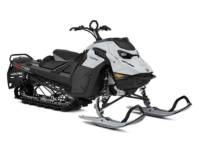2025 Ski-Doo Summit Adrenaline 600R E-TEC Catalyst Grey and Black