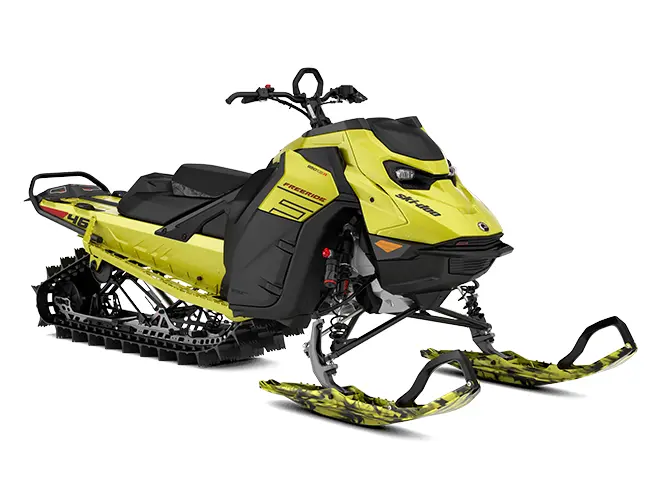 2025 Ski-Doo Freeride 850 E-TEC Turbo R Flare Yellow and Black