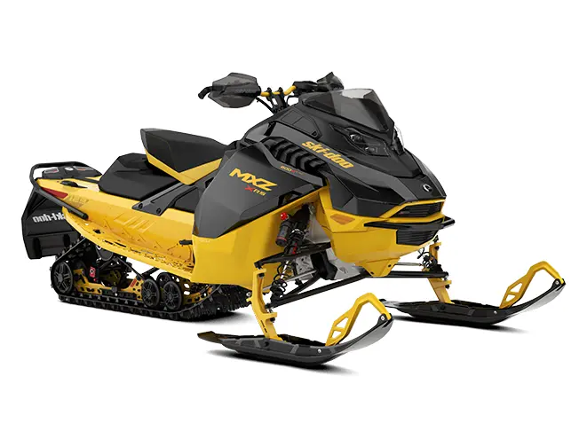 2025 Ski-Doo MXZ X-RS 600R E-TEC Neo Yellow and Black