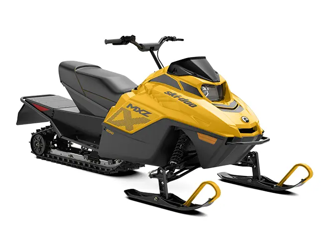 2025 Ski-Doo MXZ 200 200cc Neo Yellow and Black