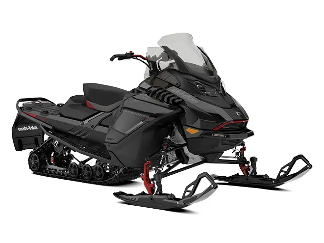 2025 Ski-Doo Renegade Adrenaline with Enduro Package 600R E-TEC Black and Spartan Red