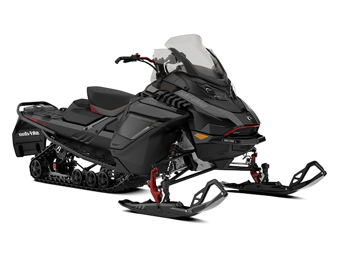 2025 Ski-Doo Renegade Renegade Adrenaline with Enduro Package Black and Spartan Red 600R E-TEC