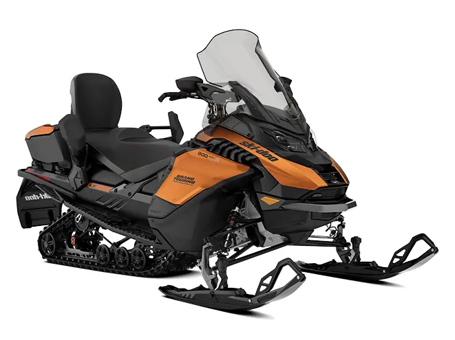 2025 Ski-Doo Grand Touring LE with Platinum Package 900 ACE Turbo R Black and Orange Alloy