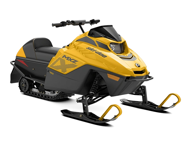 2025 Ski-Doo MXZ 120/200 MXZ 120 Neo Yellow and Black 120cc