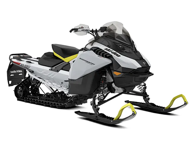 2025 Ski-Doo Backcountry Adrenaline 600R E-TEC Catalyst Grey and Black