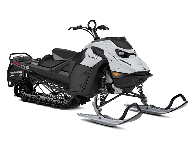 2025 Ski-Doo Summit Summit Adrenaline Catalyst Grey and Black 850 E-TEC