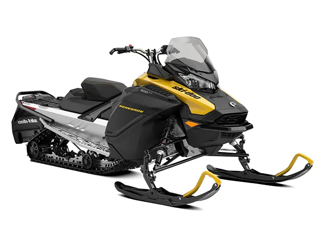 2025 Ski-Doo Renegade Sport 600 ACE Black and Neo Yellow