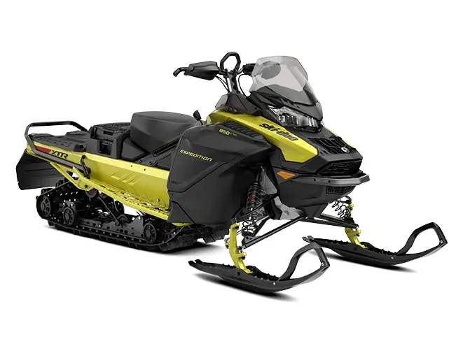 2025 Ski-Doo Expedition Xtreme 850 E-TEC Flare Yellow and Black