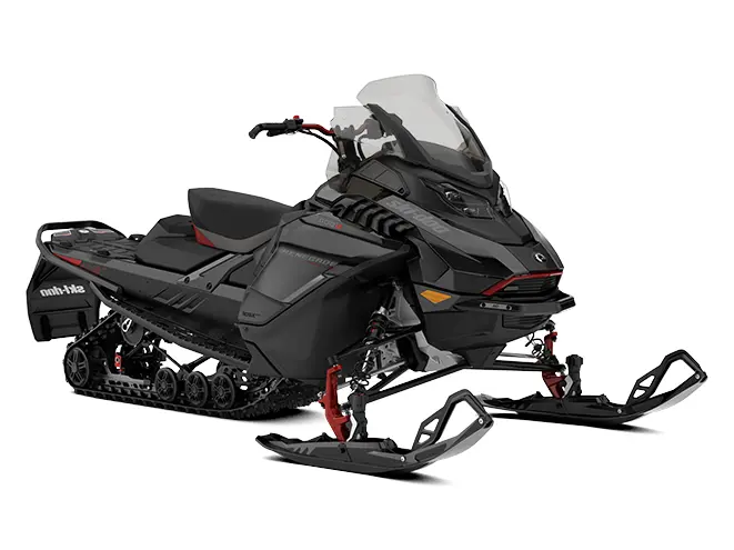 2025 Ski-Doo Renegade Adrenaline with Enduro Package 850 E-TEC Black and Spartan Red