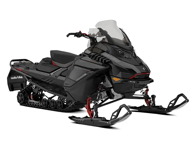 2025 Ski-Doo Renegade Adrenaline with Enduro Package 900 ACE Turbo Black and Spartan Red