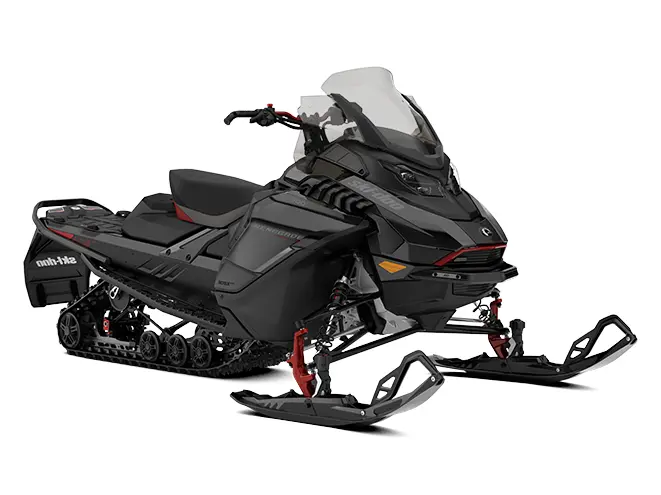 2025 Ski-Doo Renegade Adrenaline with Enduro Package 900 ACE Black and Spartan Red