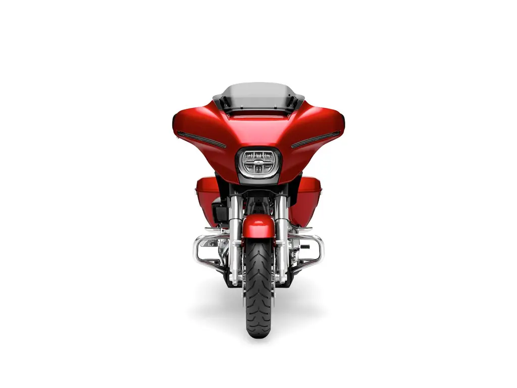 Harley-Davidson Street Glide® Brilliant Red (Garniture en chrome) 2025