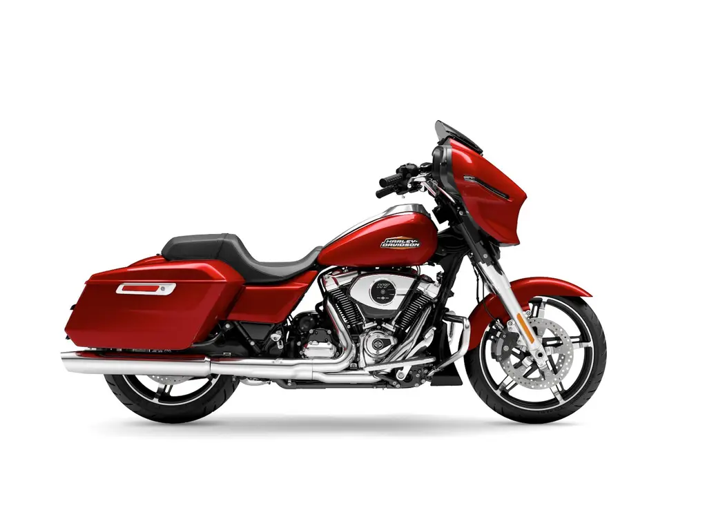 2025 Harley-Davidson Street Glide® Brilliant Red (Chrome Finish)