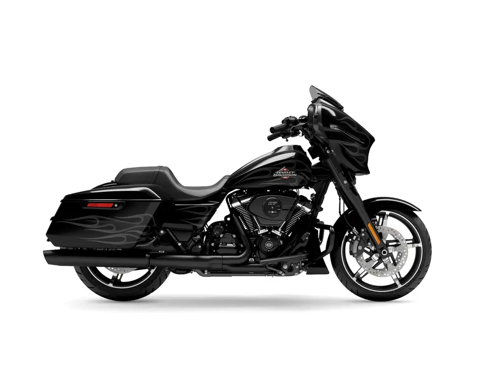 2025 Harley-Davidson Street Glide® Midnight Firestorm (Black Finish)