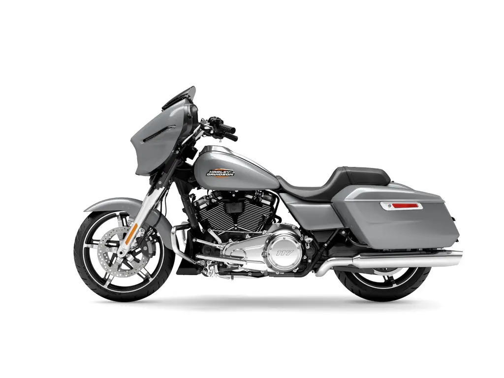 Harley-Davidson Street Glide® Atlas Silver Metallic (Garniture en chrome) 2025