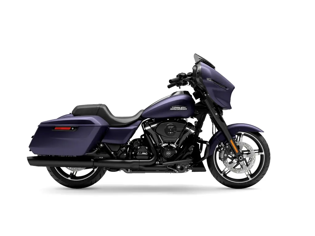 2025 HarleyDavidson Street Glide® Purple Abyss Denim (Black Finish