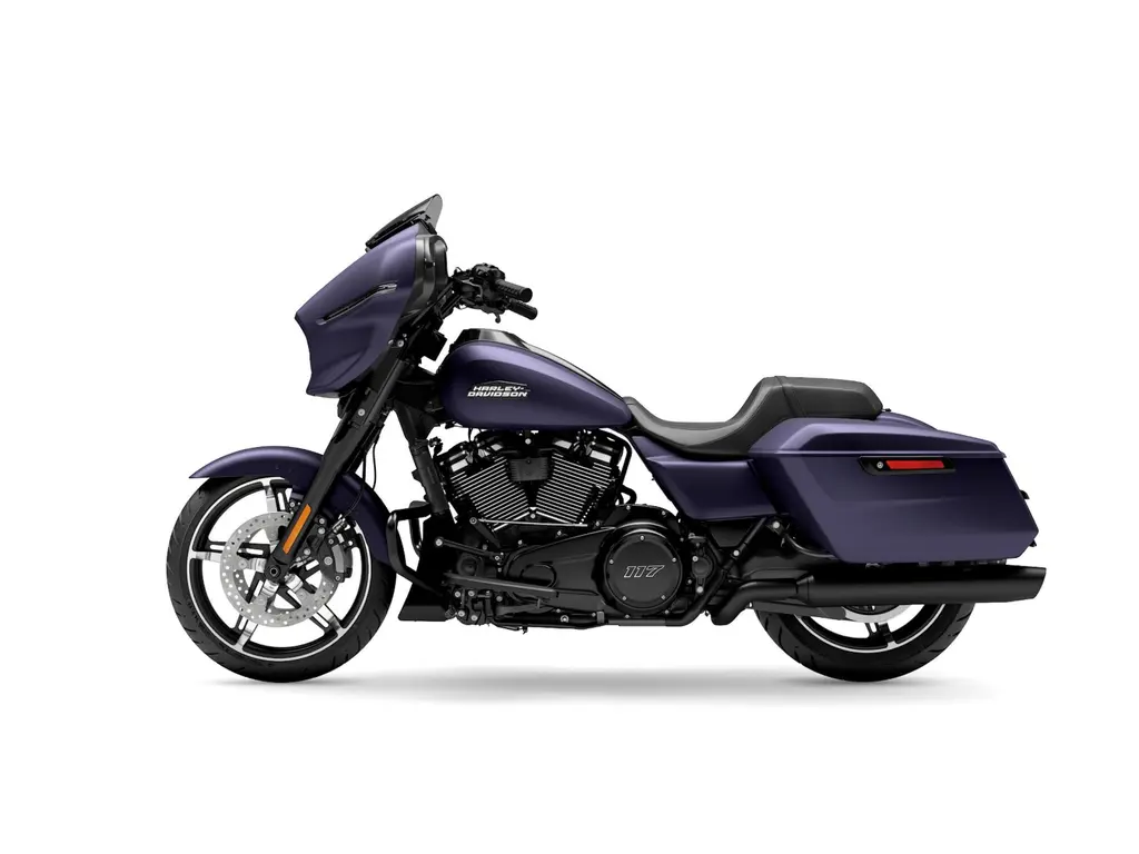 2025 Harley-Davidson Street Glide® Purple Abyss Denim (Black Finish)