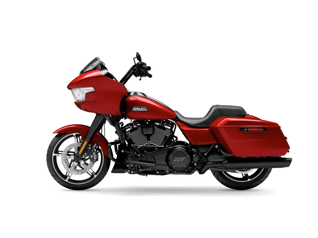 2025 Harley-Davidson Road Glide® Brilliant Red (Black Finish)