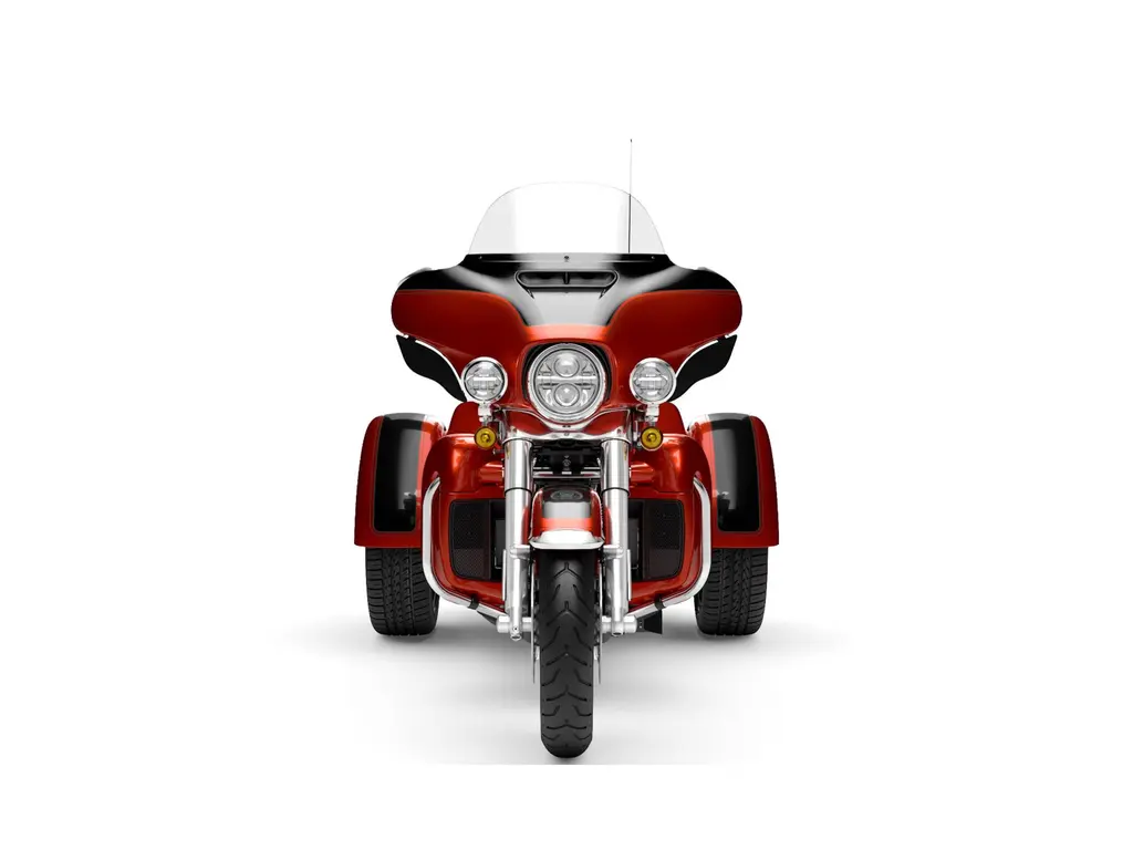 Harley-Davidson Tri Glide® Ultra Whiskey Fire/Vivid Black (Garniture en chrome) 2025