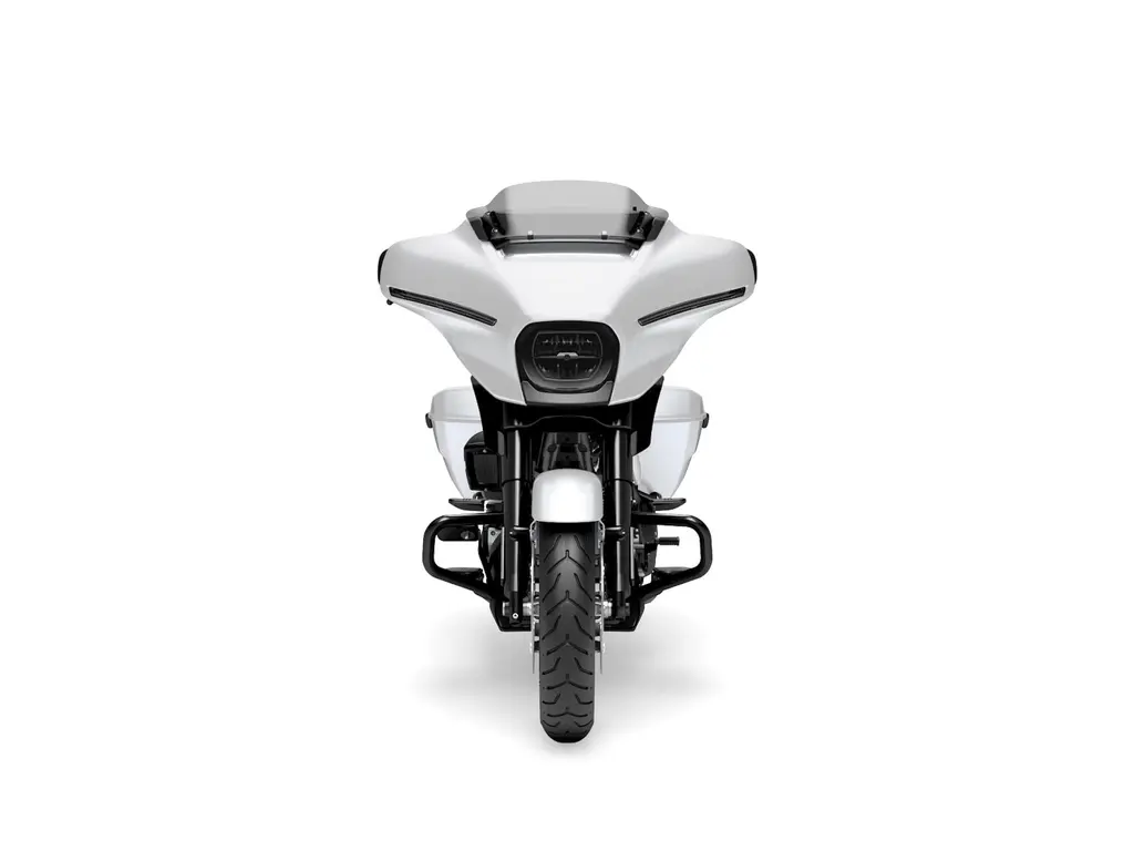 Harley-Davidson Street Glide® White Onyx Pearl (Garniture en noir) 2025