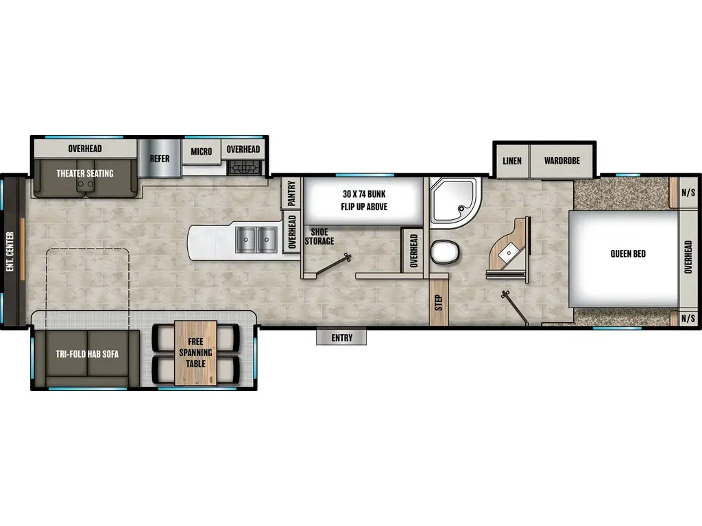 2025 Coachmen Chaparral Lite 254RLS