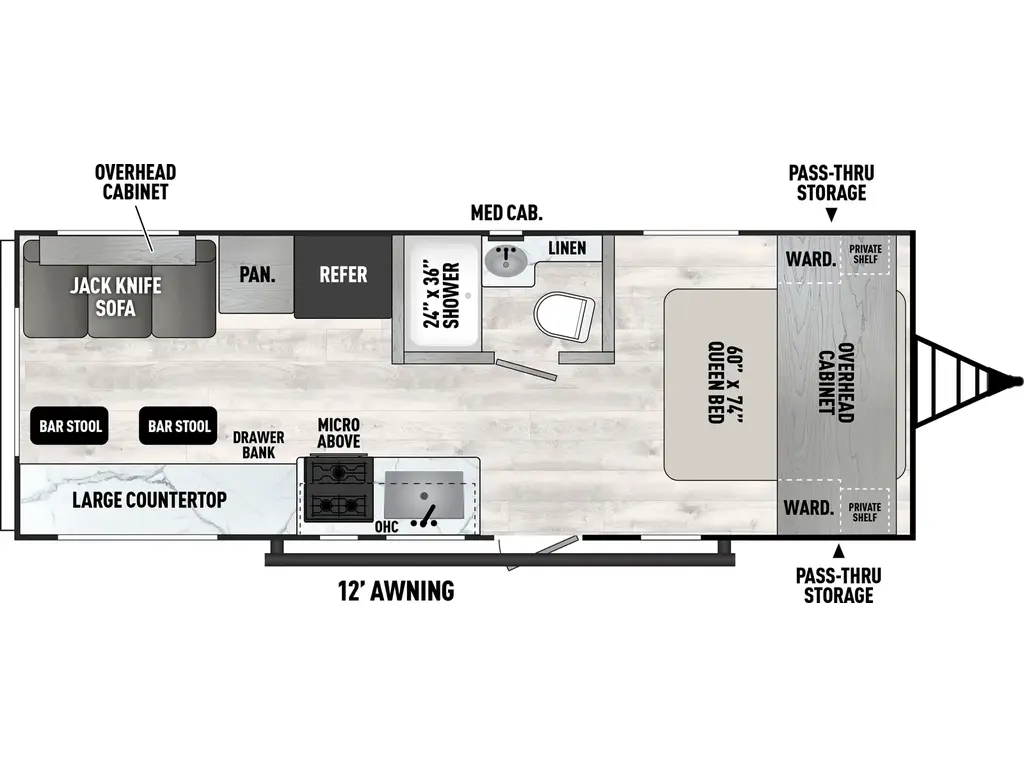 2025 Coachmen Clipper Travel Trailers 18DBS