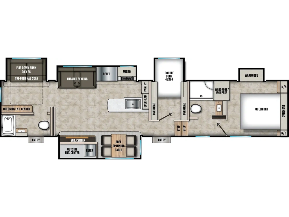 Coachmen Chaparral Chaparral 355FBX 2025 alt