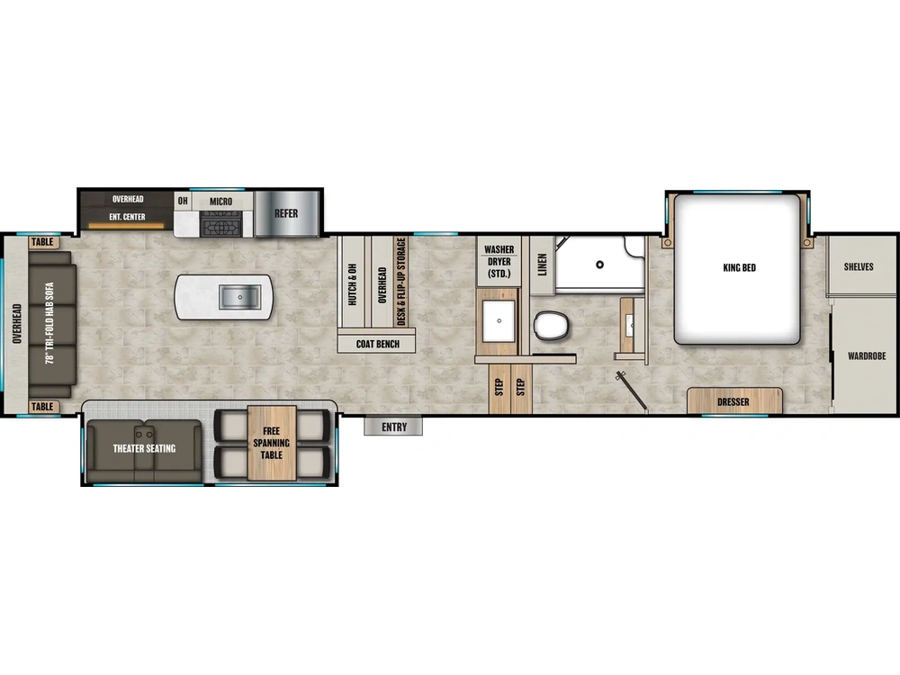 2025 Coachmen Brookstone Brookstone 370RLLO