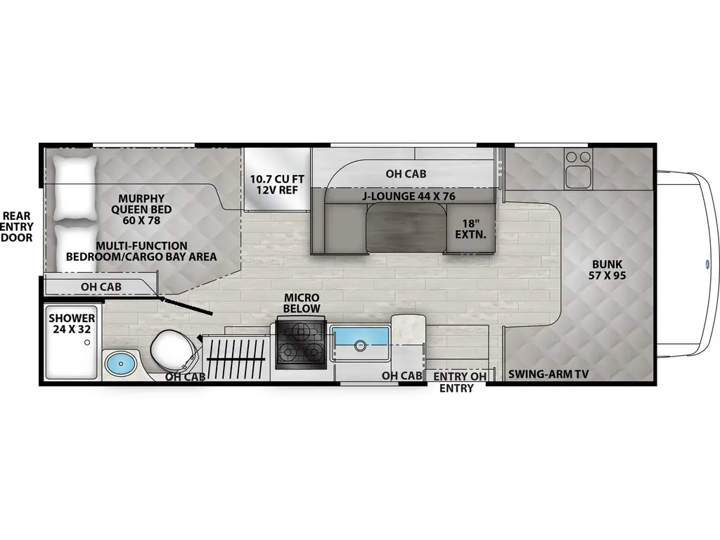2025 Coachmen Freelander 23FS - Ford E-350