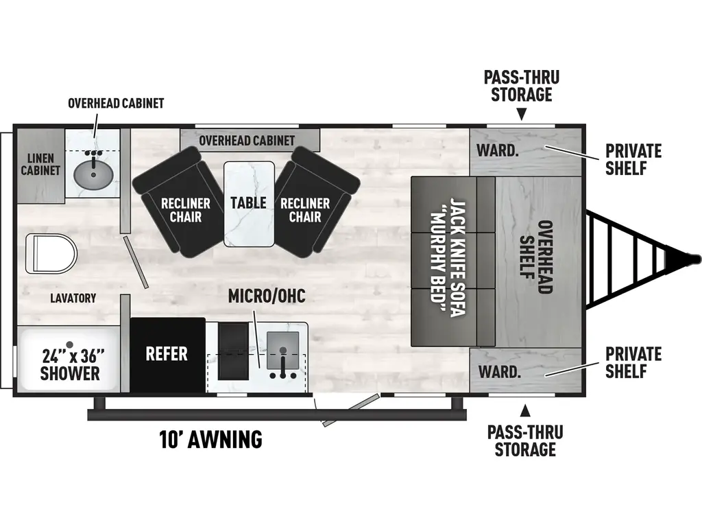 2025 Coachmen Clipper Travel Trailers 18DBS