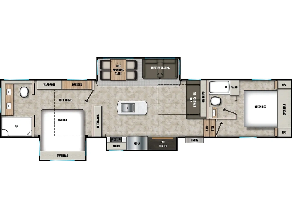 Coachmen Chaparral Chaparral 355FBX 2025 alt