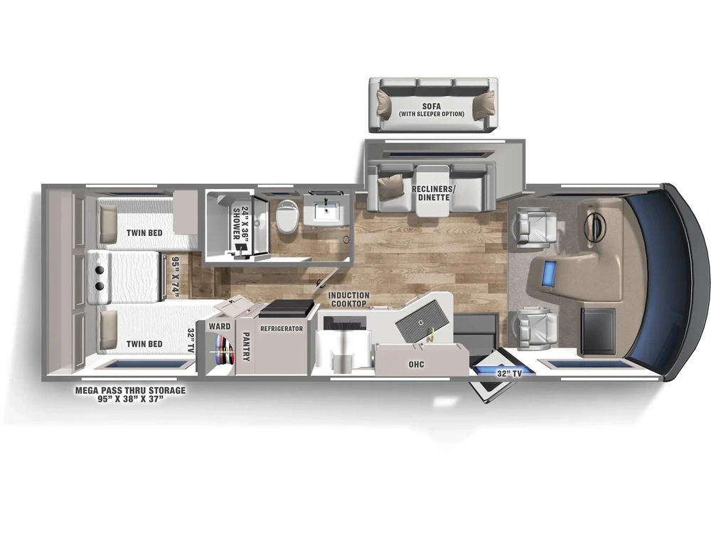 Coachmen Euro Euro 25TB 2025 alt
