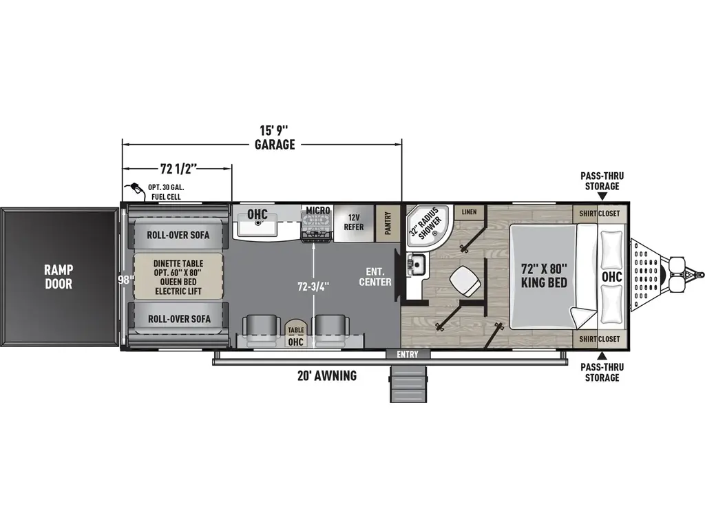 2025 Coachmen Adrenaline 21LT