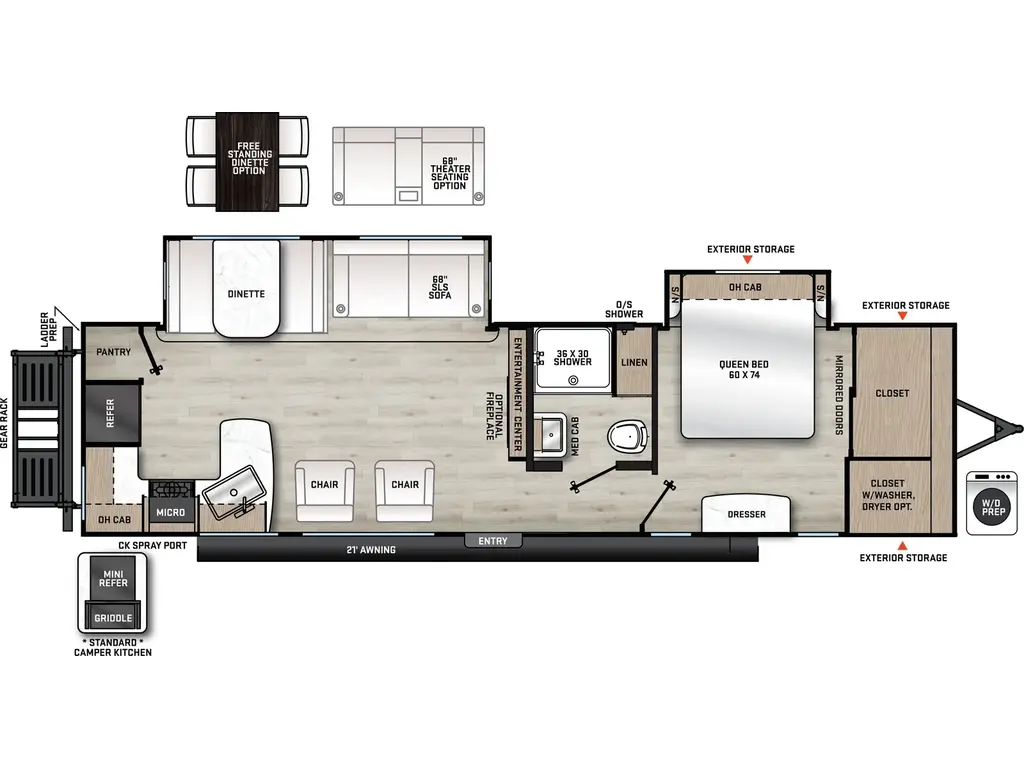 2025 Coachmen Catalina Legacy Edition 283RKS