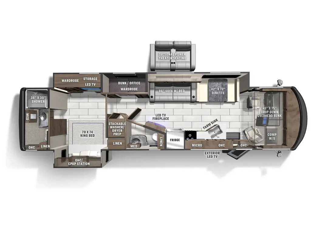 2025 Coachmen Encore 355DS