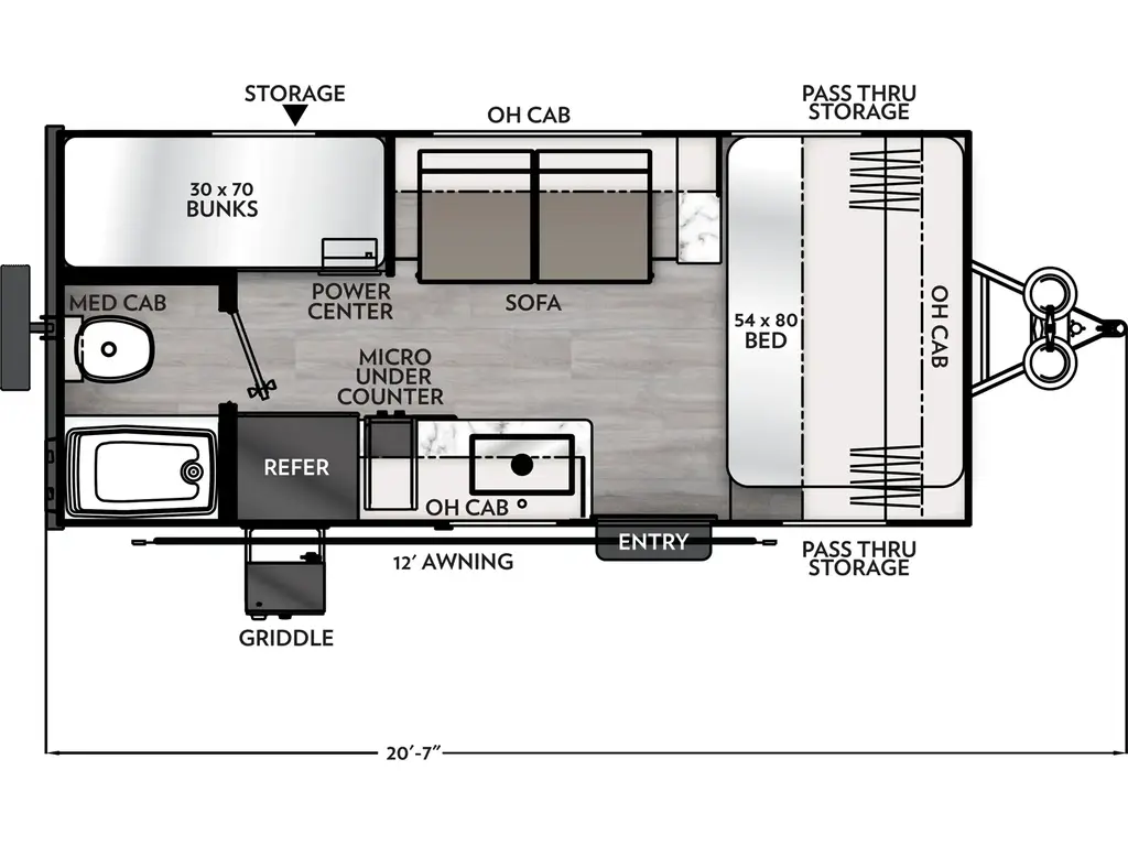 2025 Coachmen Apex Nano 184BH