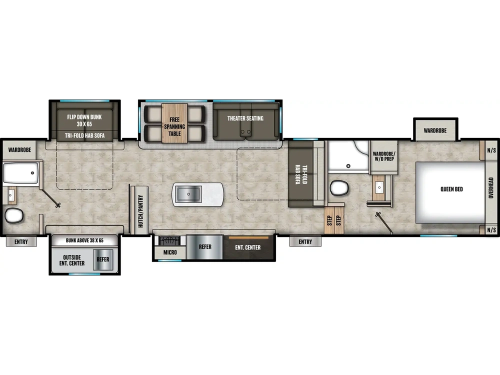 2025 Coachmen Chaparral Chaparral 355FBX alt