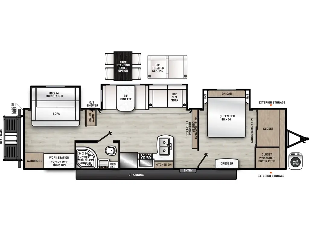 2025 Coachmen Catalina Legacy Edition 263FKDS