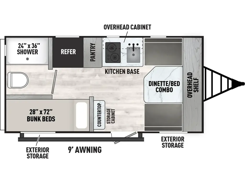 2025 Coachmen Clipper Travel Trailers 15BH