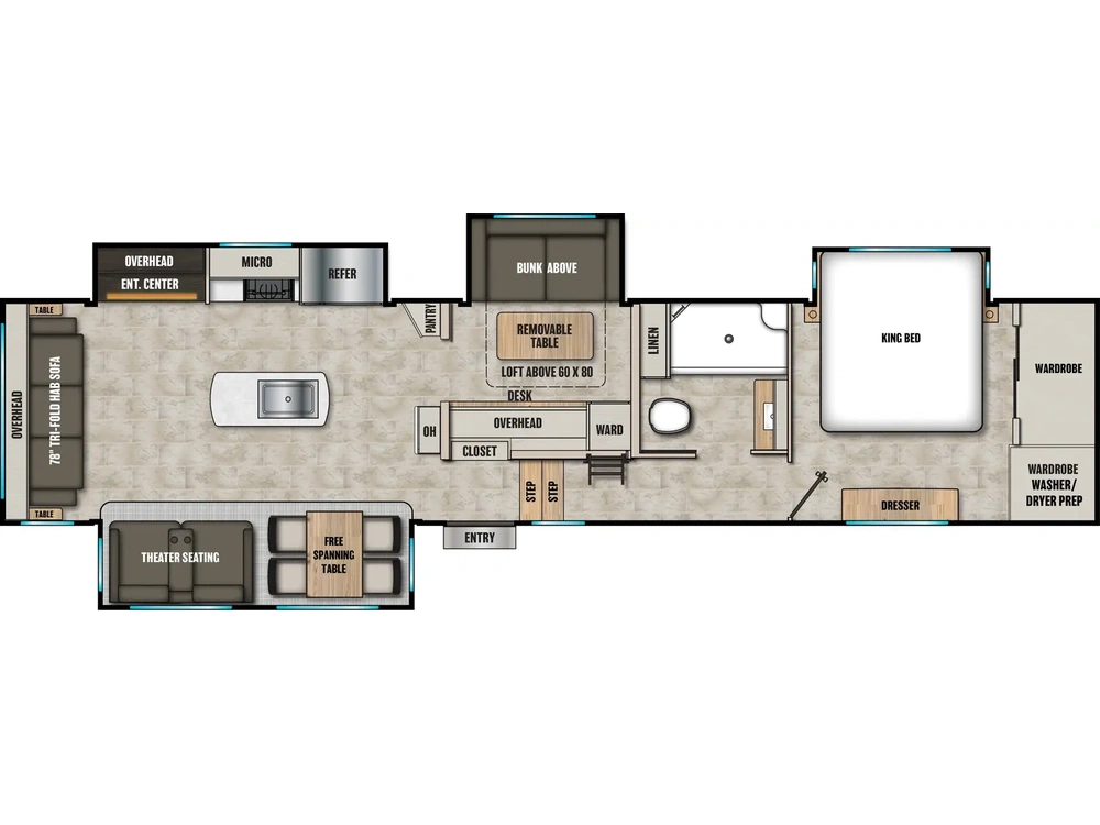 2025 Coachmen Brookstone Brookstone 398MBL alt