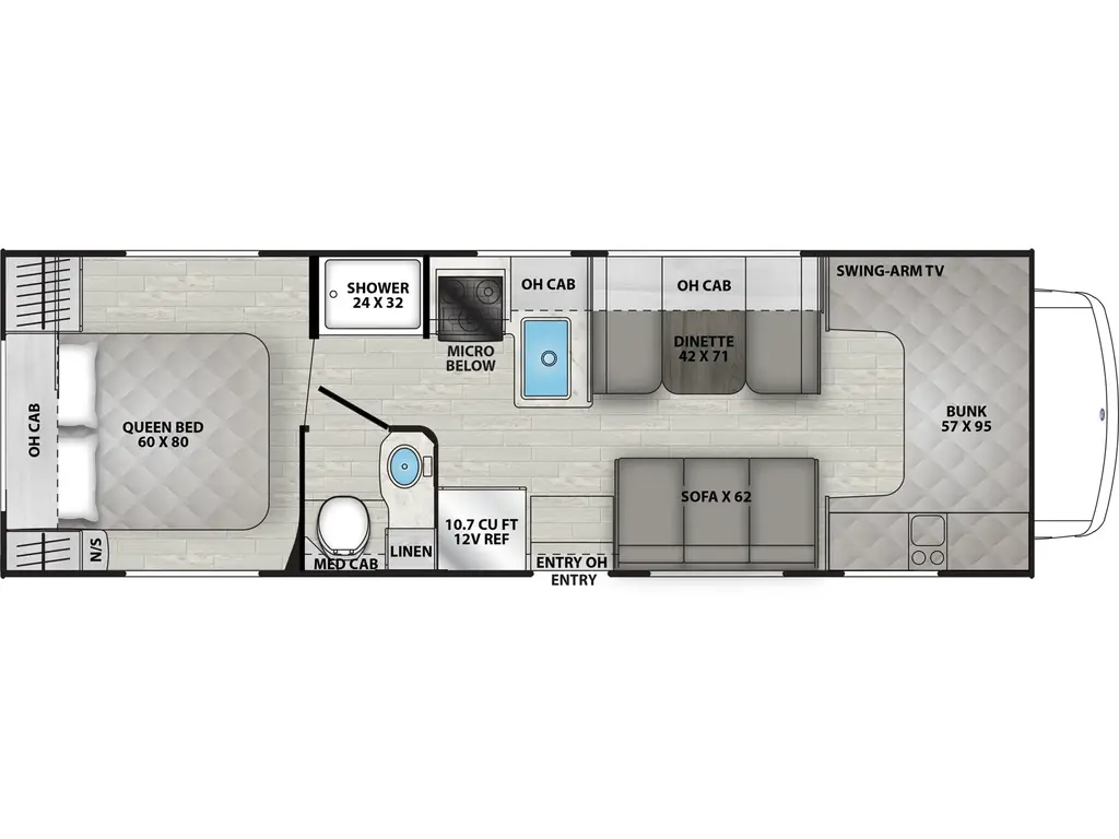 2025 Coachmen Freelander 21QSS Chevy 3500