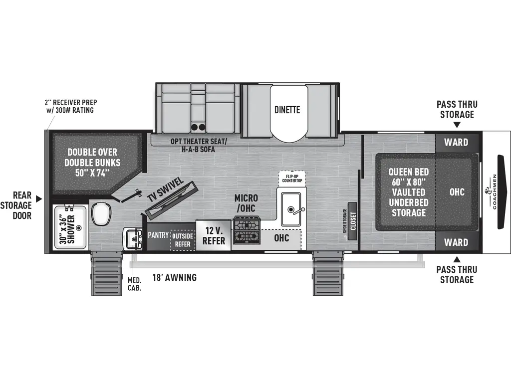 2025 Coachmen Freedom Express Ultra Lite 258BHS