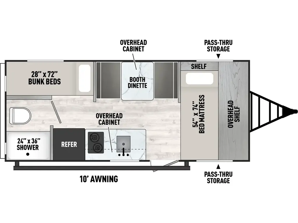 2025 Coachmen Clipper Travel Trailers 15BH