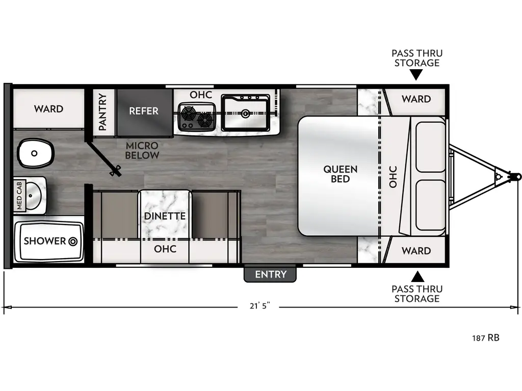 2025 Coachmen Apex Nano 184BH