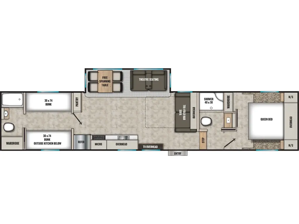 2025 Coachmen Chaparral Lite 368TBH