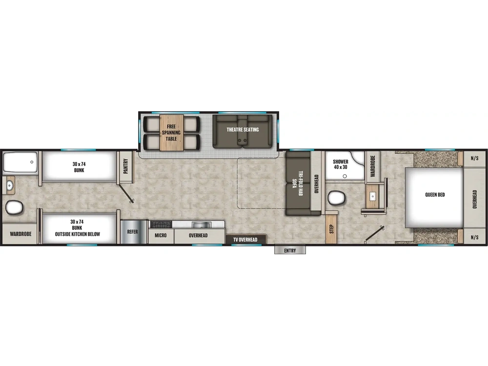 2025 Coachmen Chaparral Lite Chaparral Lite 368TBH alt