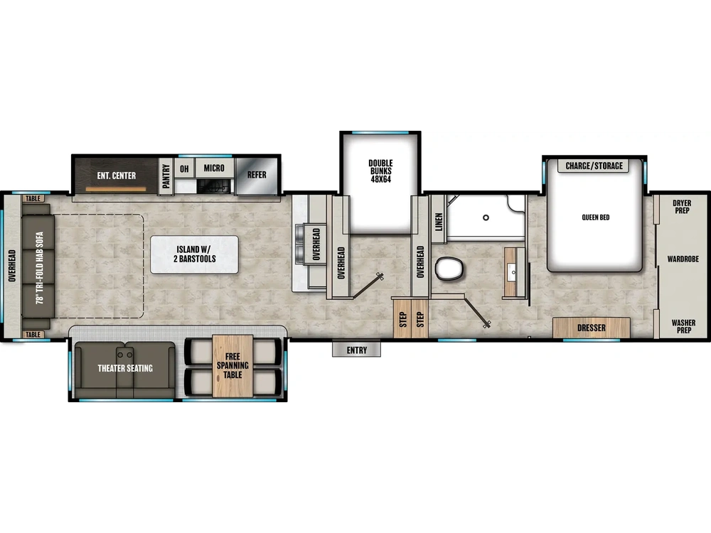 Coachmen Chaparral Chaparral 355FBX 2025 alt